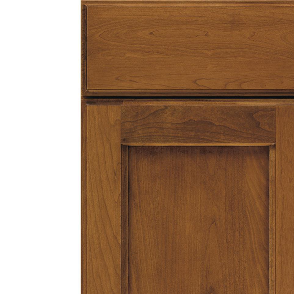 Square Rye Toasted Almond Medium Finish Square Cabinets