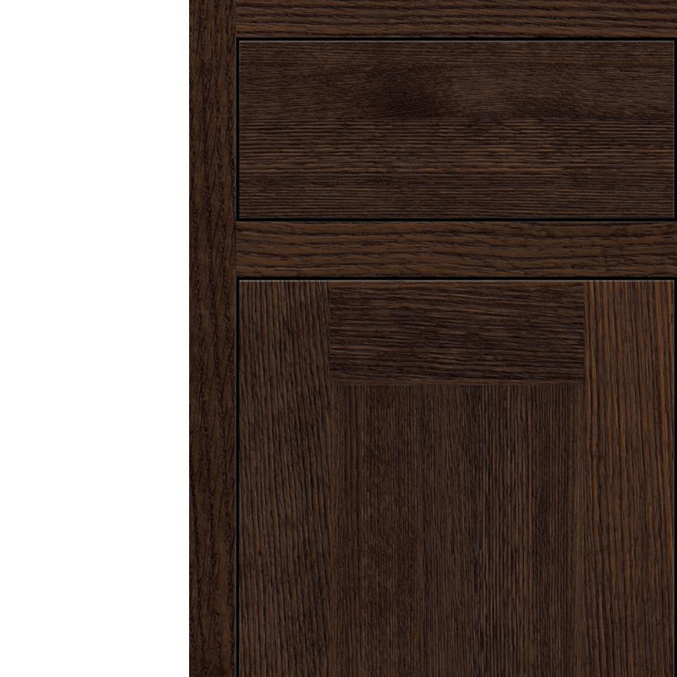 Inset Rodeo Dark Finish Inset Cabinets