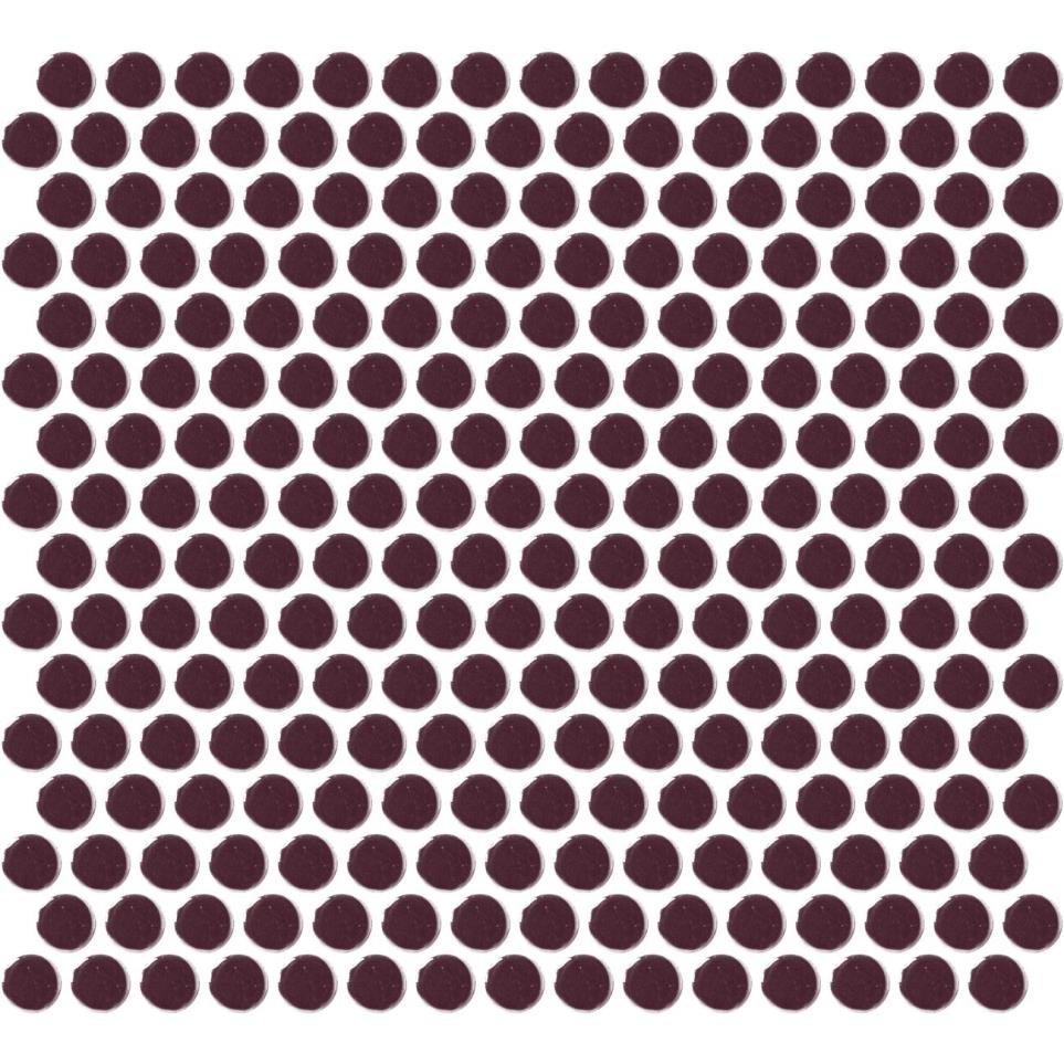 Mosaic Plum Crazy Glossy Purple Tile