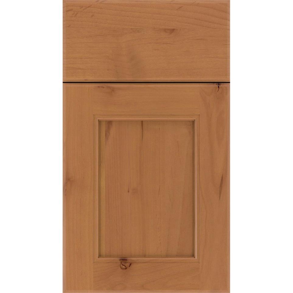 Square Ginger Light Finish Square Cabinets