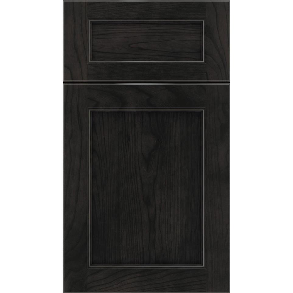 5 Piece Charcoal Dark Finish 5 Piece Cabinets