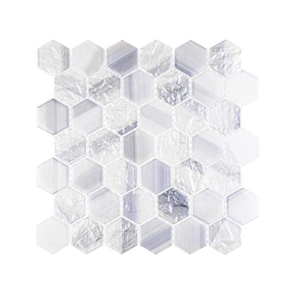 Mosaic Parasol Gray Finish Tile
