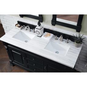 Base with Sink Top Antique Black Grey / Black Vanities