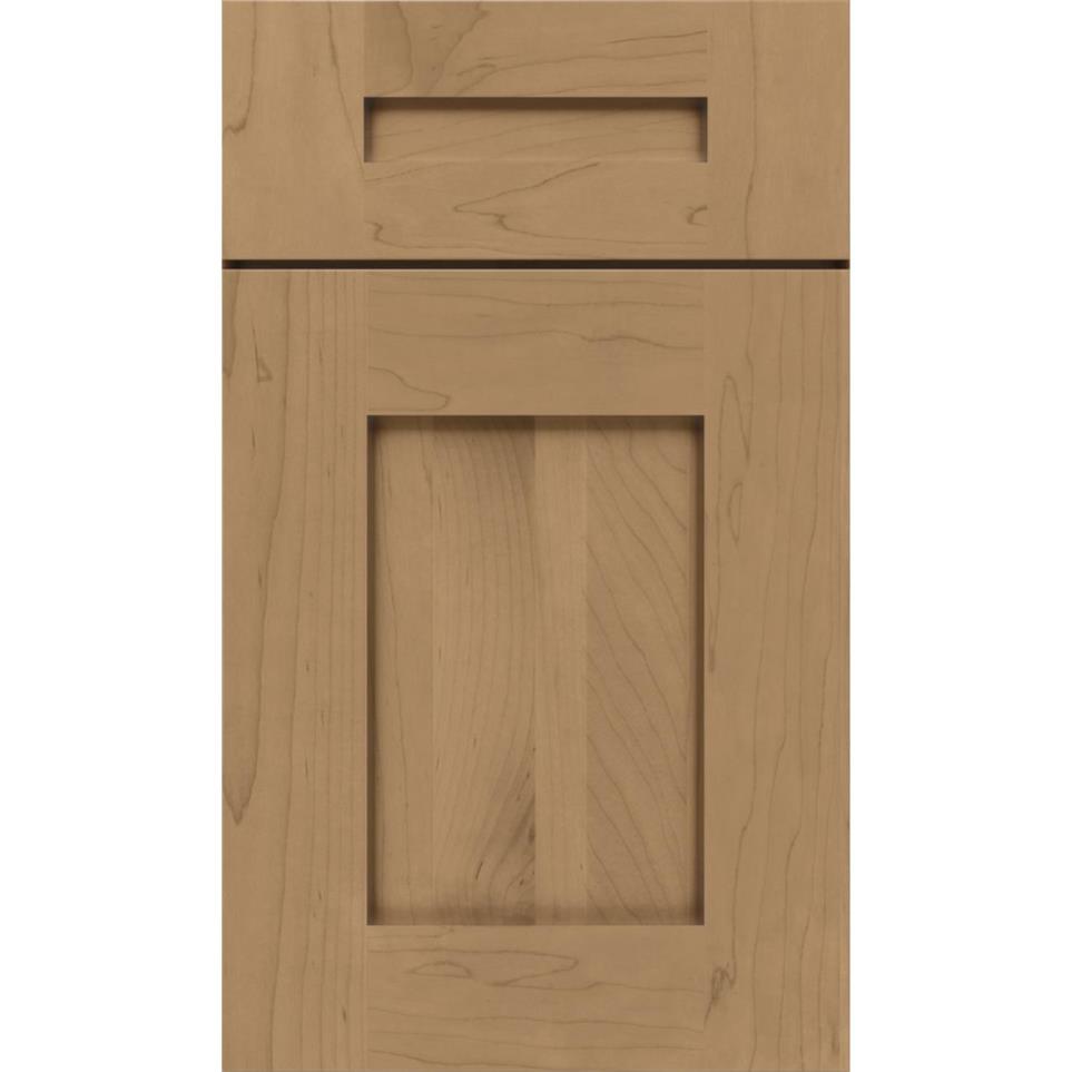 Square Gunny Medium Finish Square Cabinets