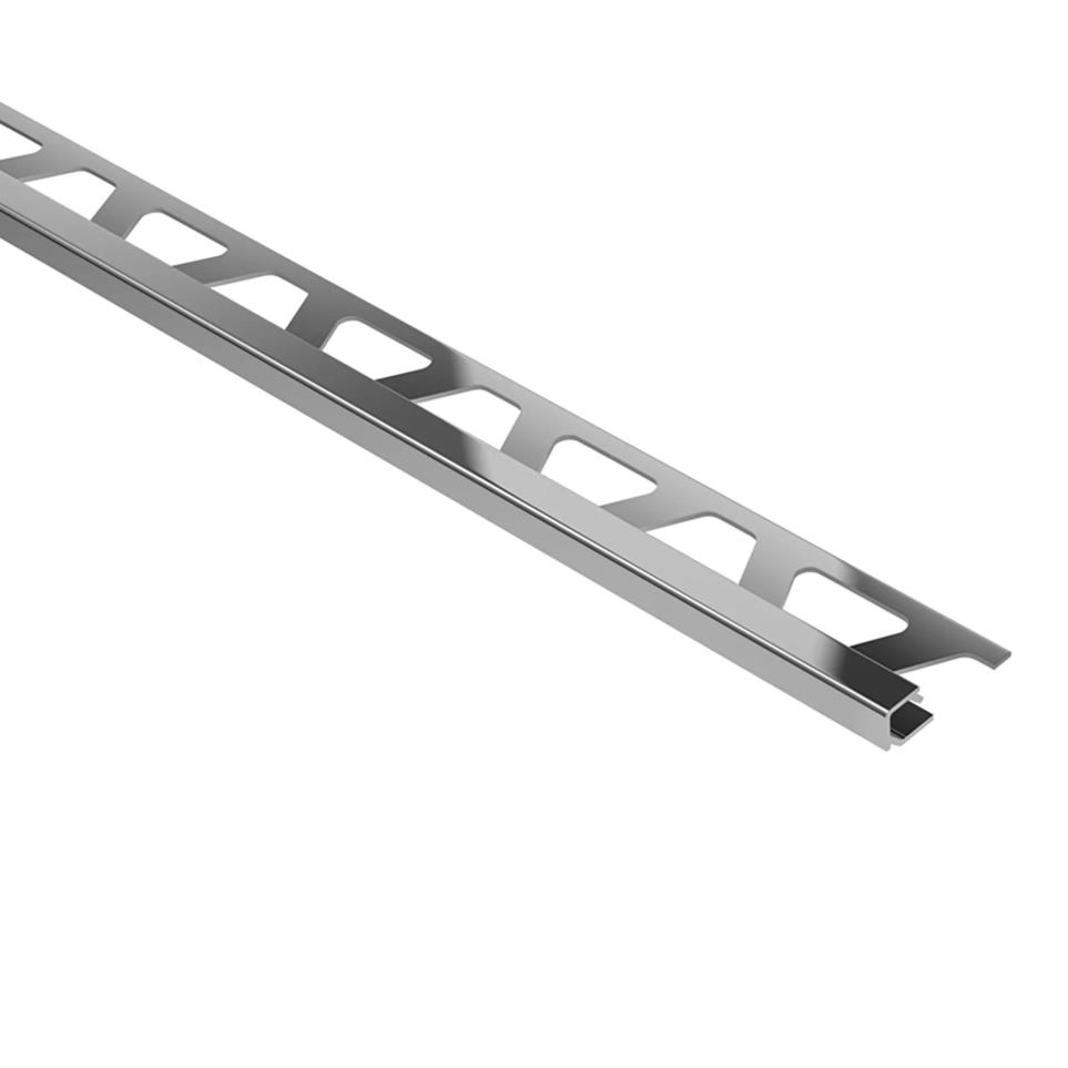 Trims/Moldings Polished Chrome Q100Acg Silver Trims, Moldings, and Transitions