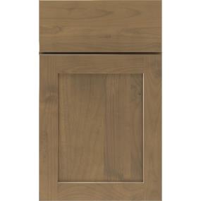 Square Buckskin Medium Finish Square Cabinets