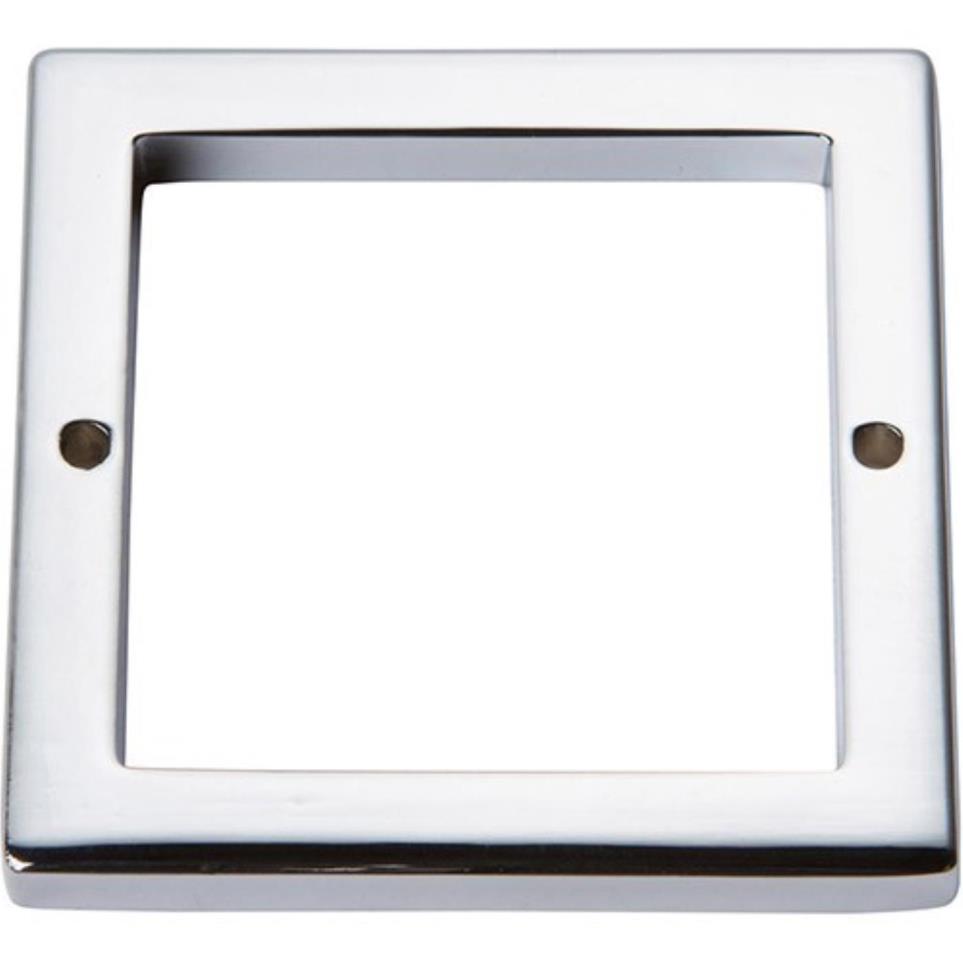 Square Base Polished Chrome Stainless Steel Bases