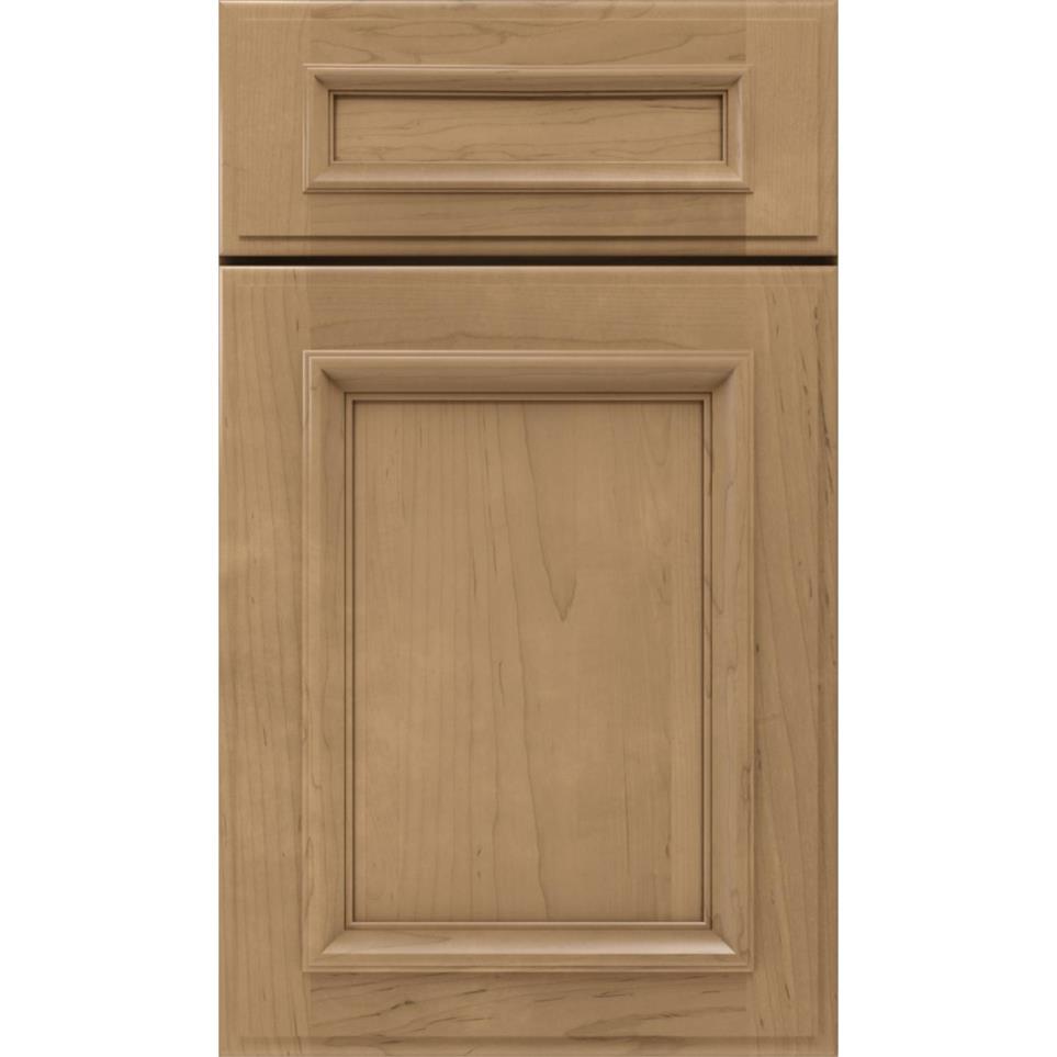 5 Piece Gunny Medium Finish 5 Piece Cabinets