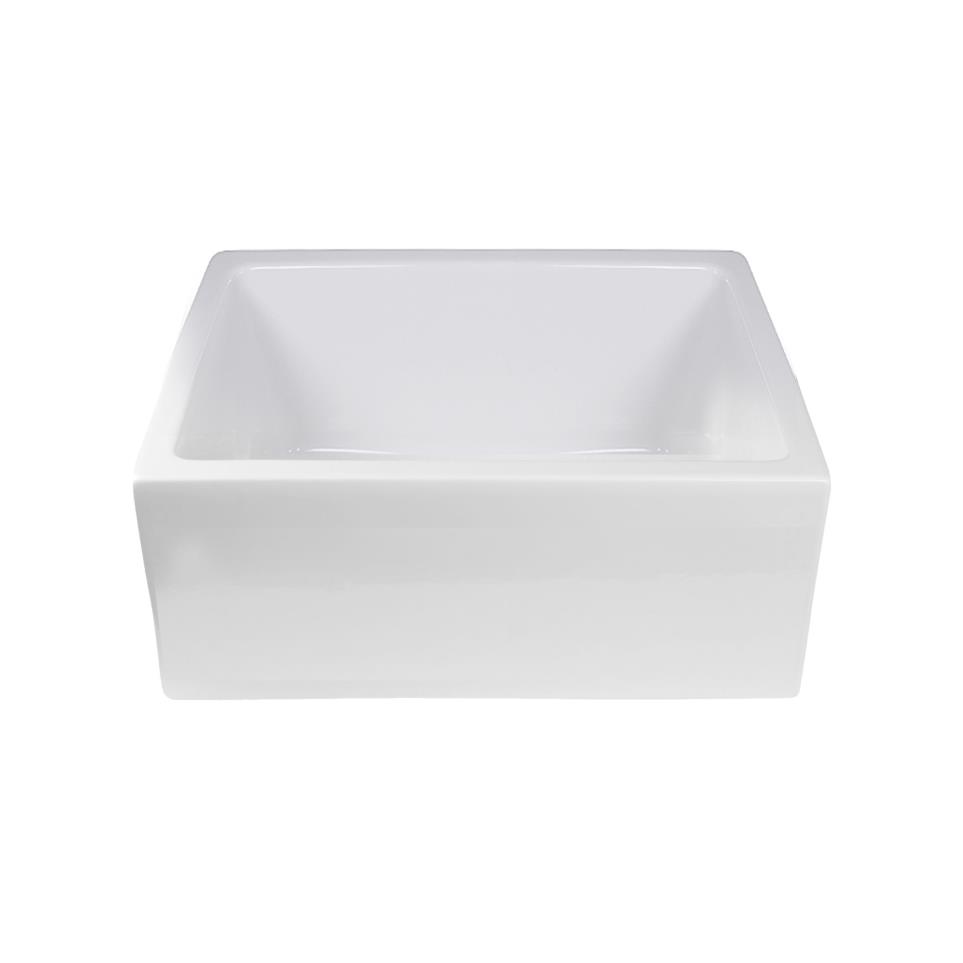 Porcelain Enamel Glaze White White Sinks