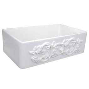 Porcelain Enamel Glaze White Sinks