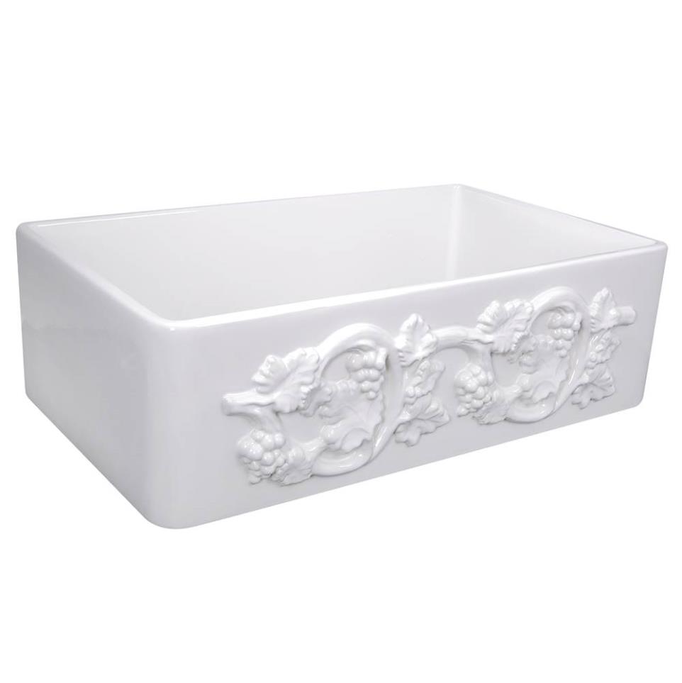 Porcelain Enamel Glaze White Sinks