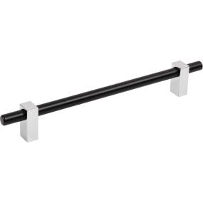 Bar Pull Matte Black,Polished Chrome Chrome Pulls