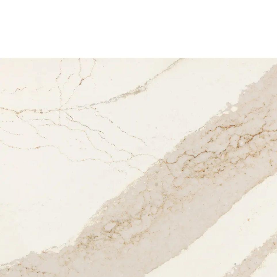 Slab Brittanicca Gold Cool Cream / Beige Quartz Countertops