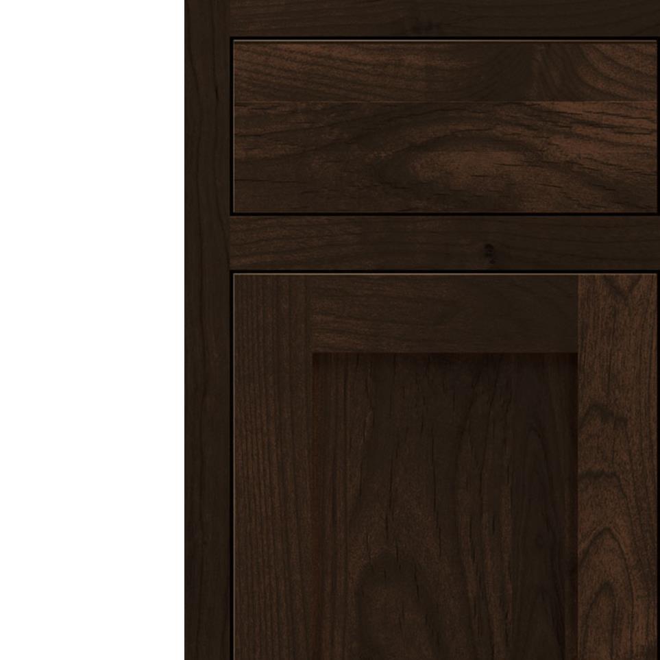 Square Bombay Dark Finish Square Cabinets