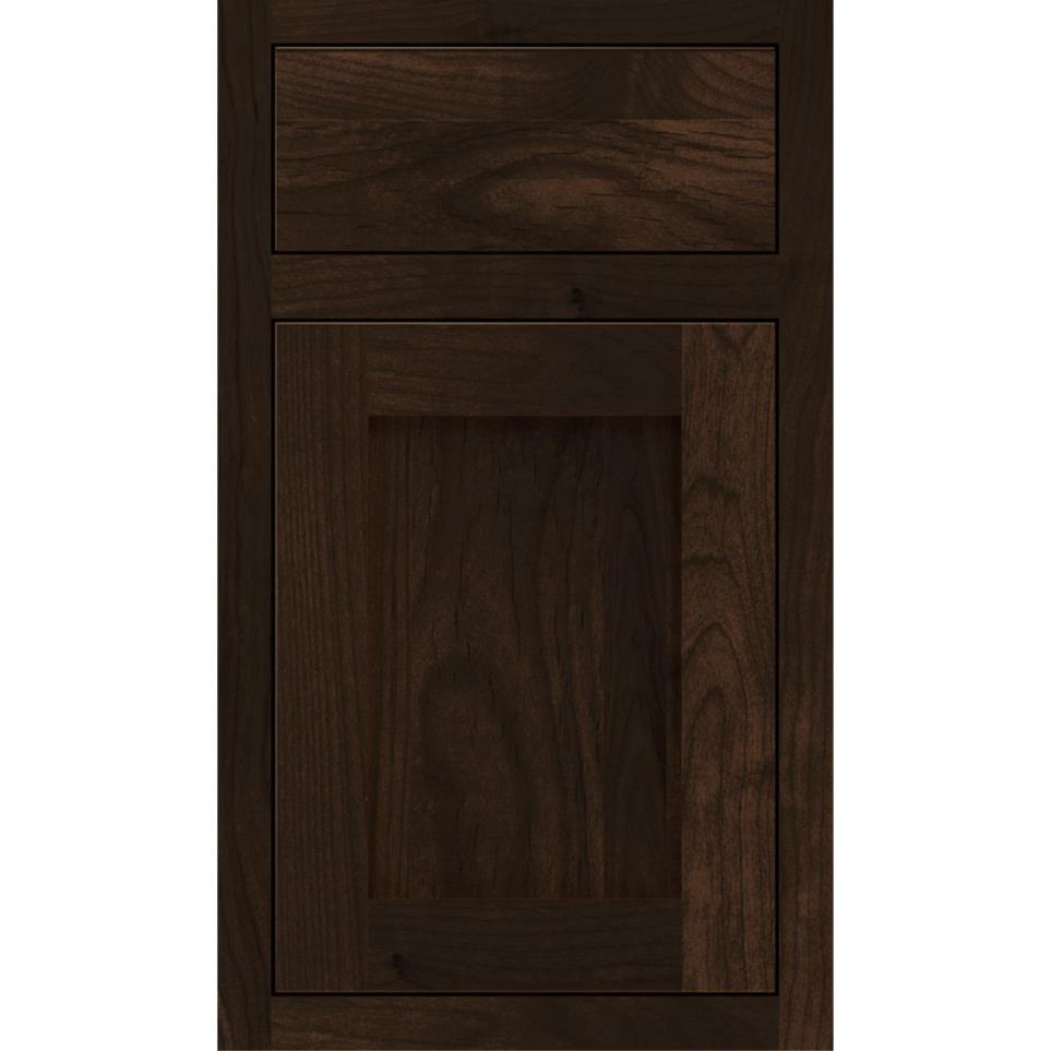 Square Bombay Dark Finish Square Cabinets