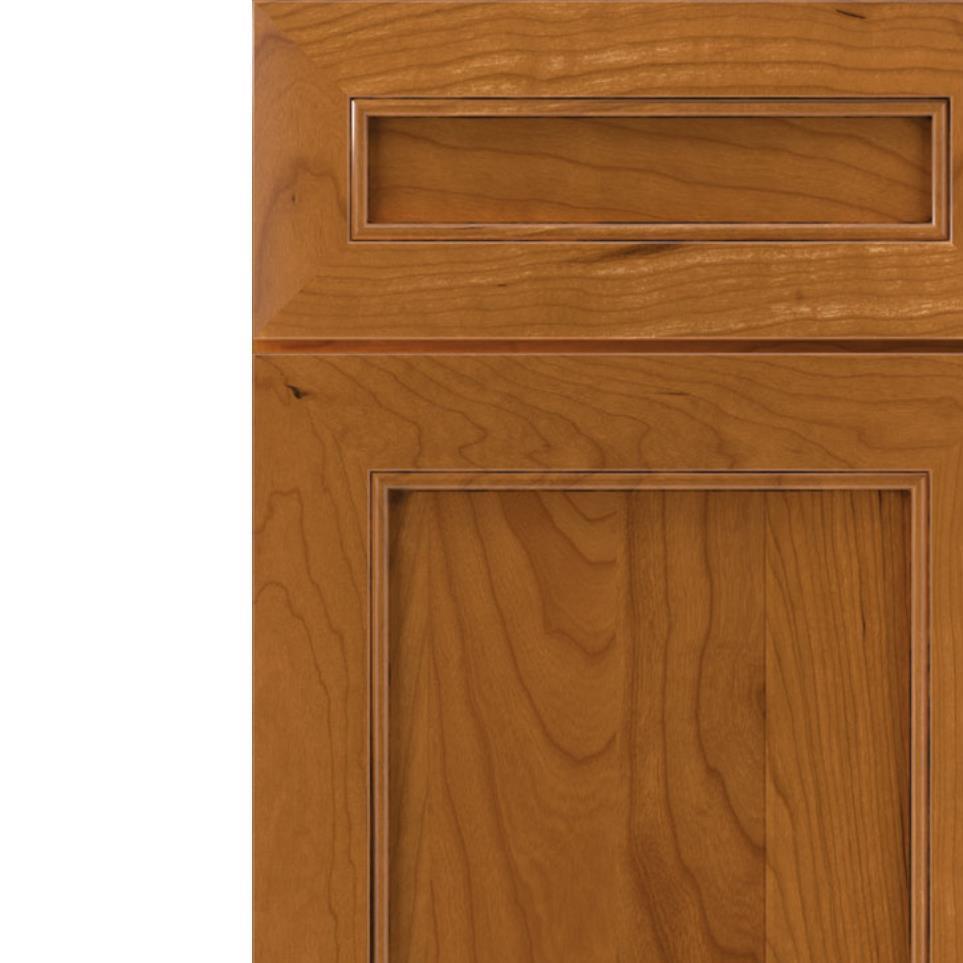 5 Piece Palomino Medium Finish 5 Piece Cabinets