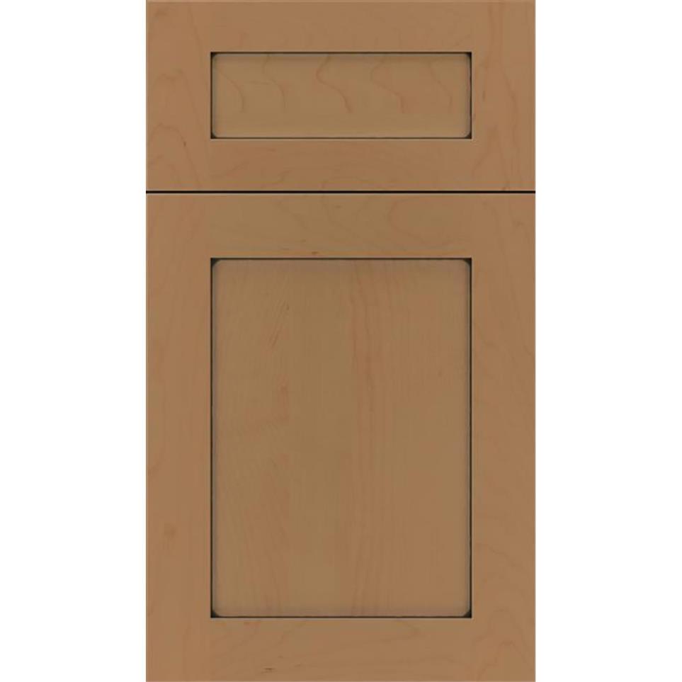 5 Piece Tuscan Black Glaze Glaze - Stain 5 Piece Cabinets
