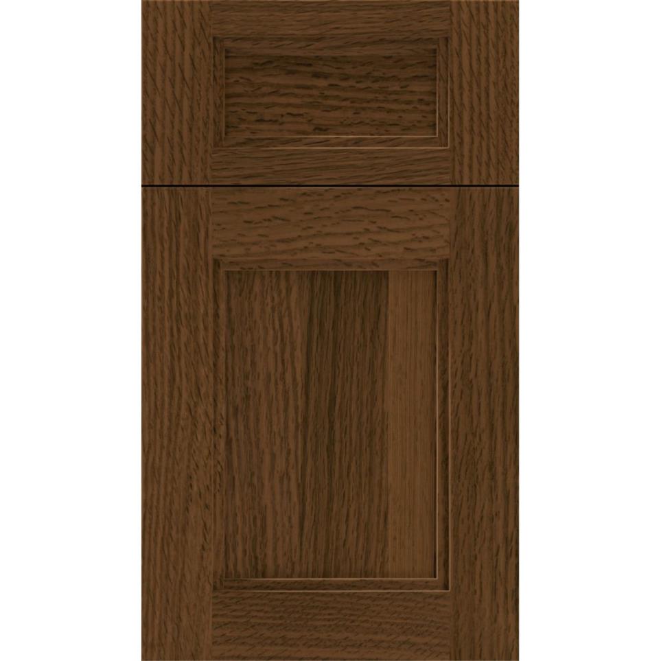 5 Piece Sienna Medium Finish 5 Piece Cabinets