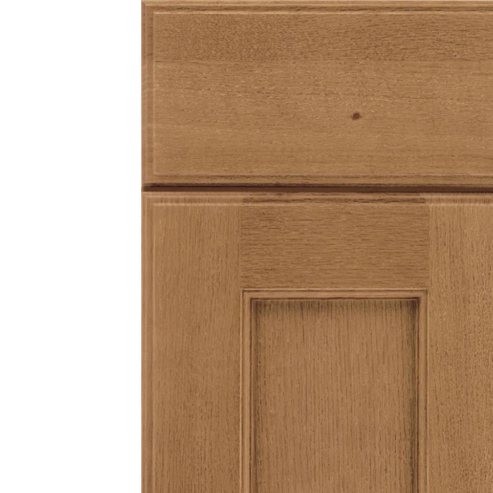 Square Tuscan Light Finish Square Cabinets