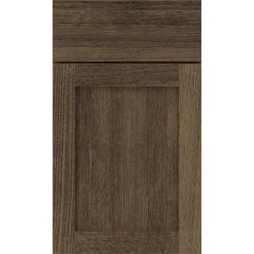 Square Buckskin Roan Dark Finish Square Cabinets