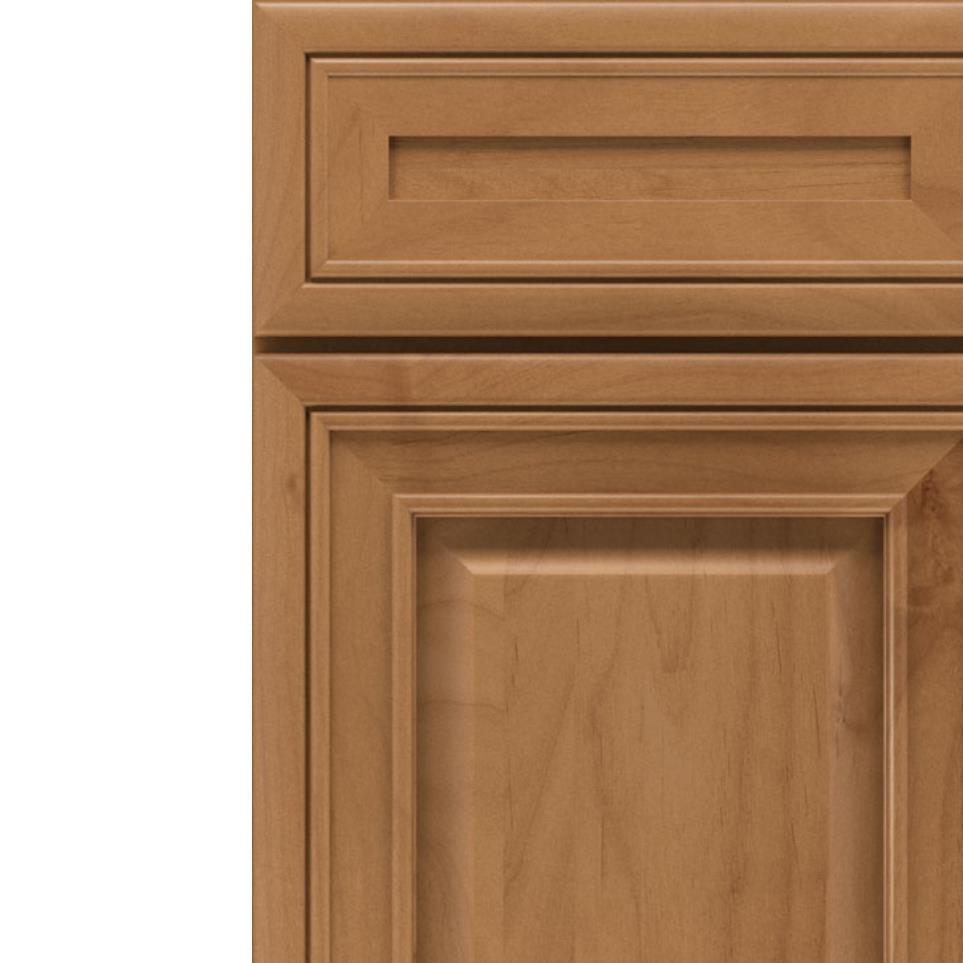 Square Sahara Light Finish Square Cabinets