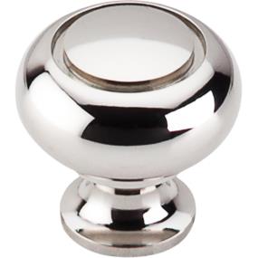 Knob Polished Nickel Nickel Knobs