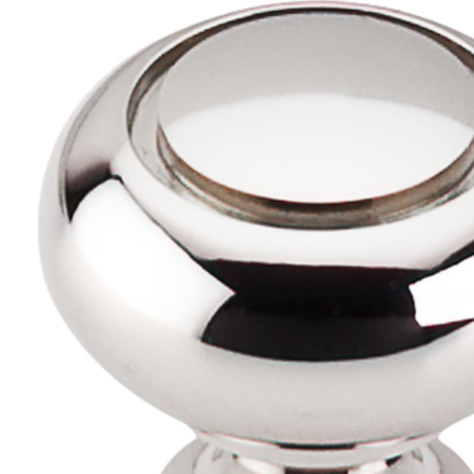 Knob Polished Nickel Nickel Knobs