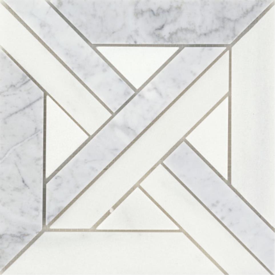 Mosaic Silver White Tile