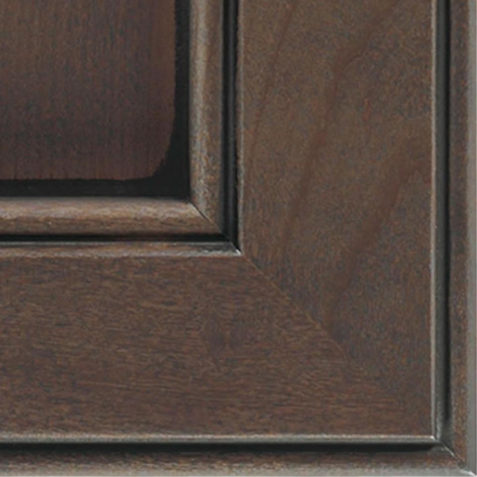 Square Thunder Black Glaze Glaze - Stain Square Cabinets