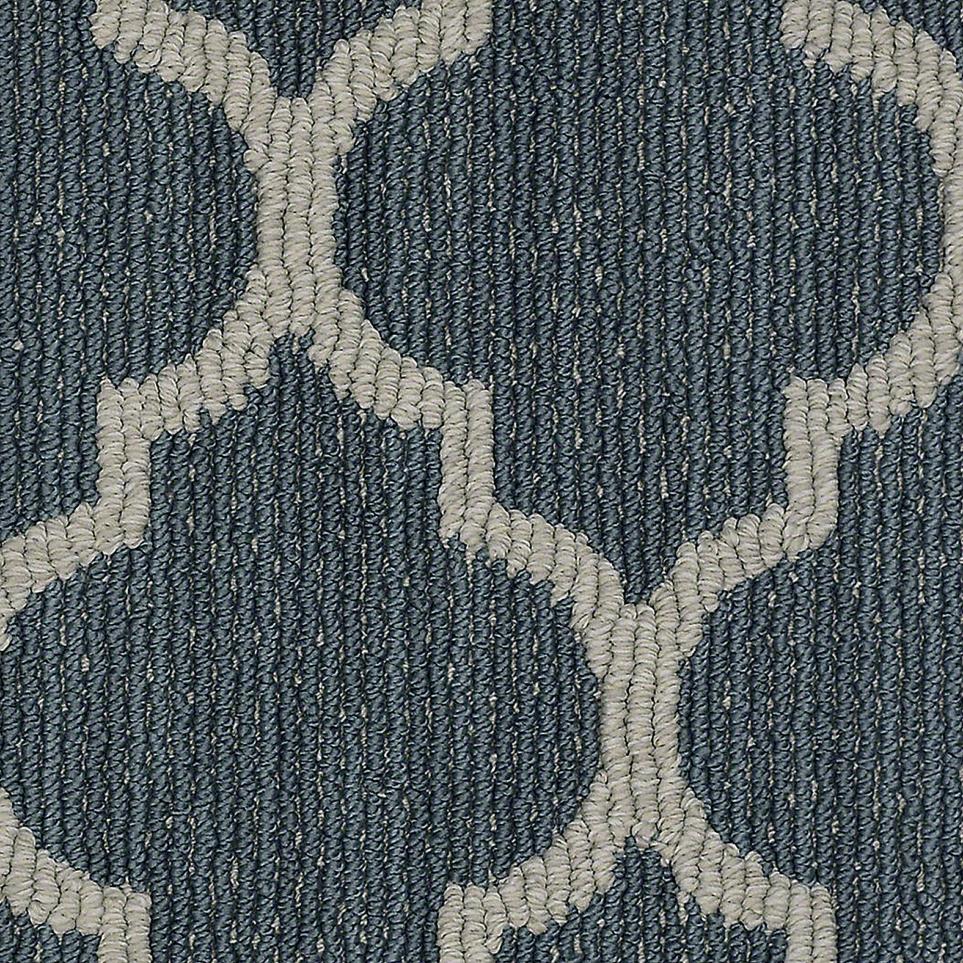 Loop Mystic Tan Blue Carpet