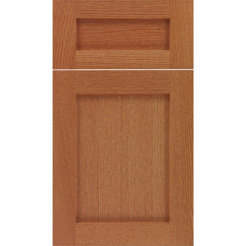 Square Spice Light Finish Square Cabinets