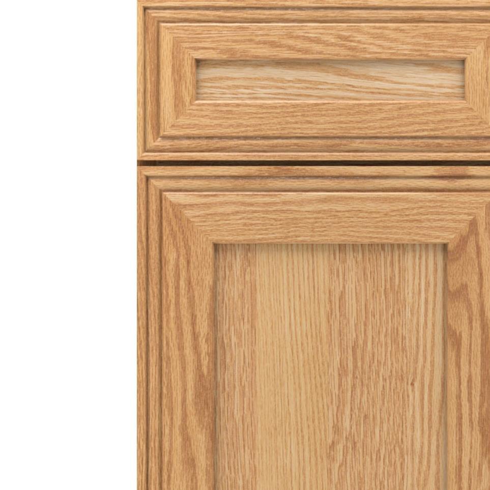 Square Natural Light Finish Square Cabinets