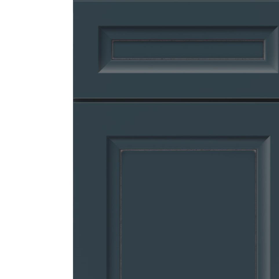 5 Piece Maritime Grey Stone Paint - Other 5 Piece Cabinets