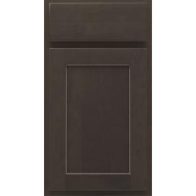 Square Derby Husk Dark Finish Square Cabinets