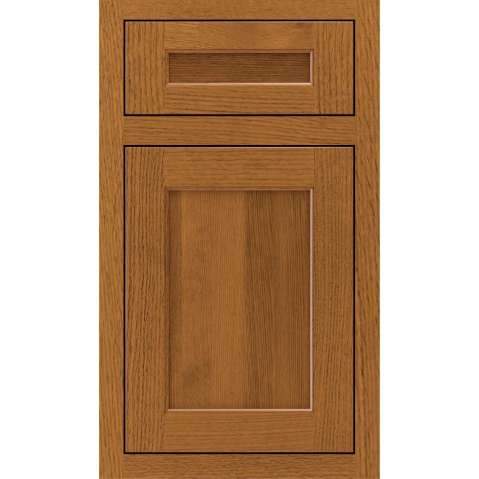 Square Pheasant Light Finish Square Cabinets