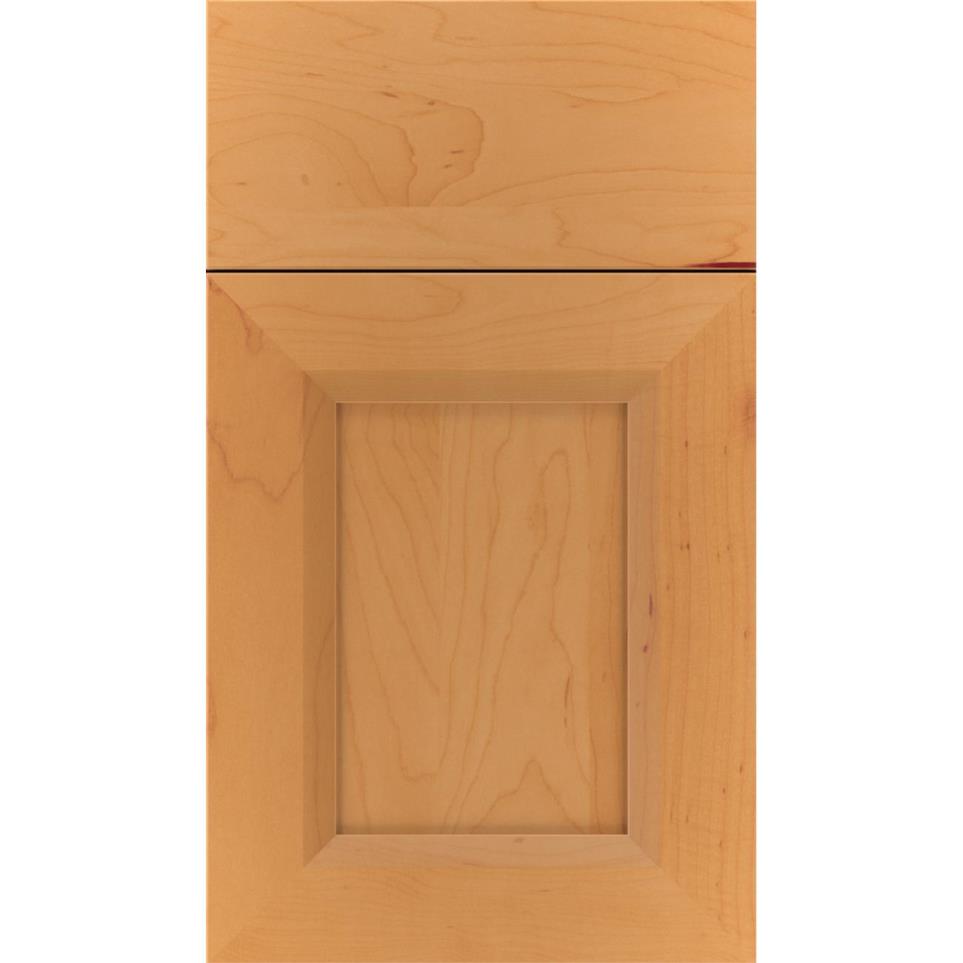 Square Ginger Light Finish Square Cabinets
