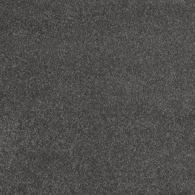 Textured Saxony Coal Mine Gray Carpet