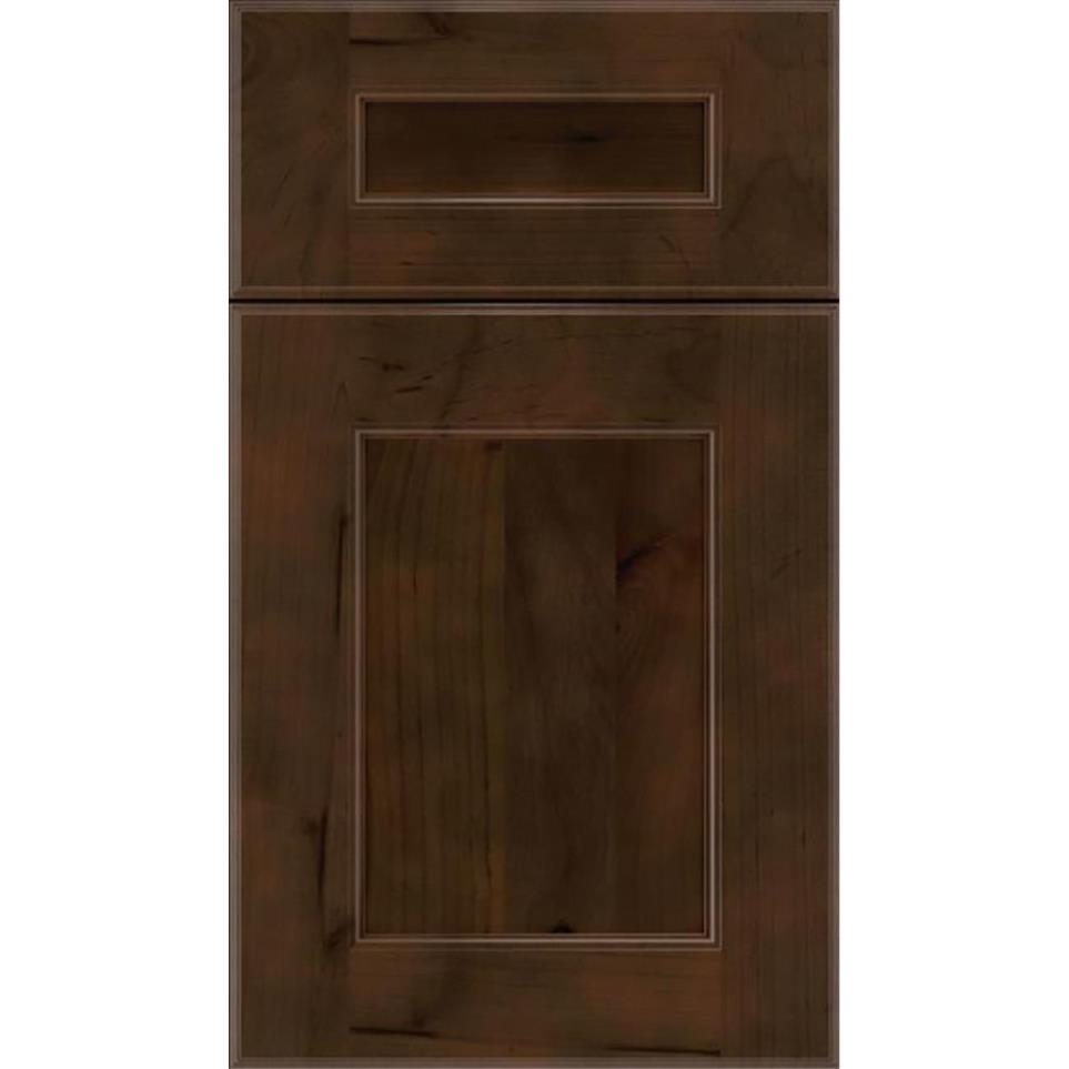 5 Piece Cappuccino Dark Finish 5 Piece Cabinets