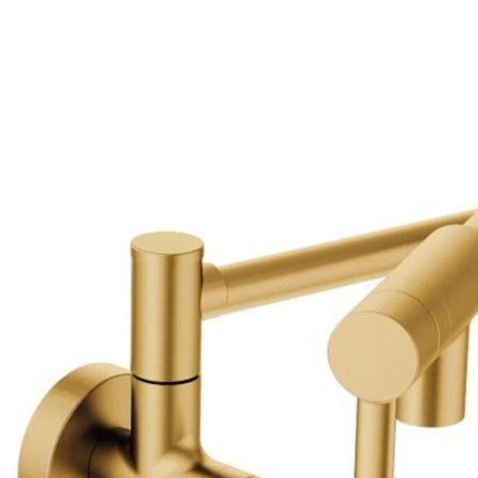 Kitchen Brushed Gold Brass / Gold Faucets