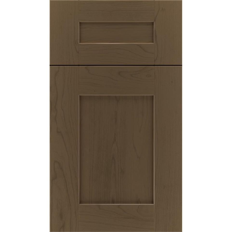 Square Cortado Medium Finish Square Cabinets