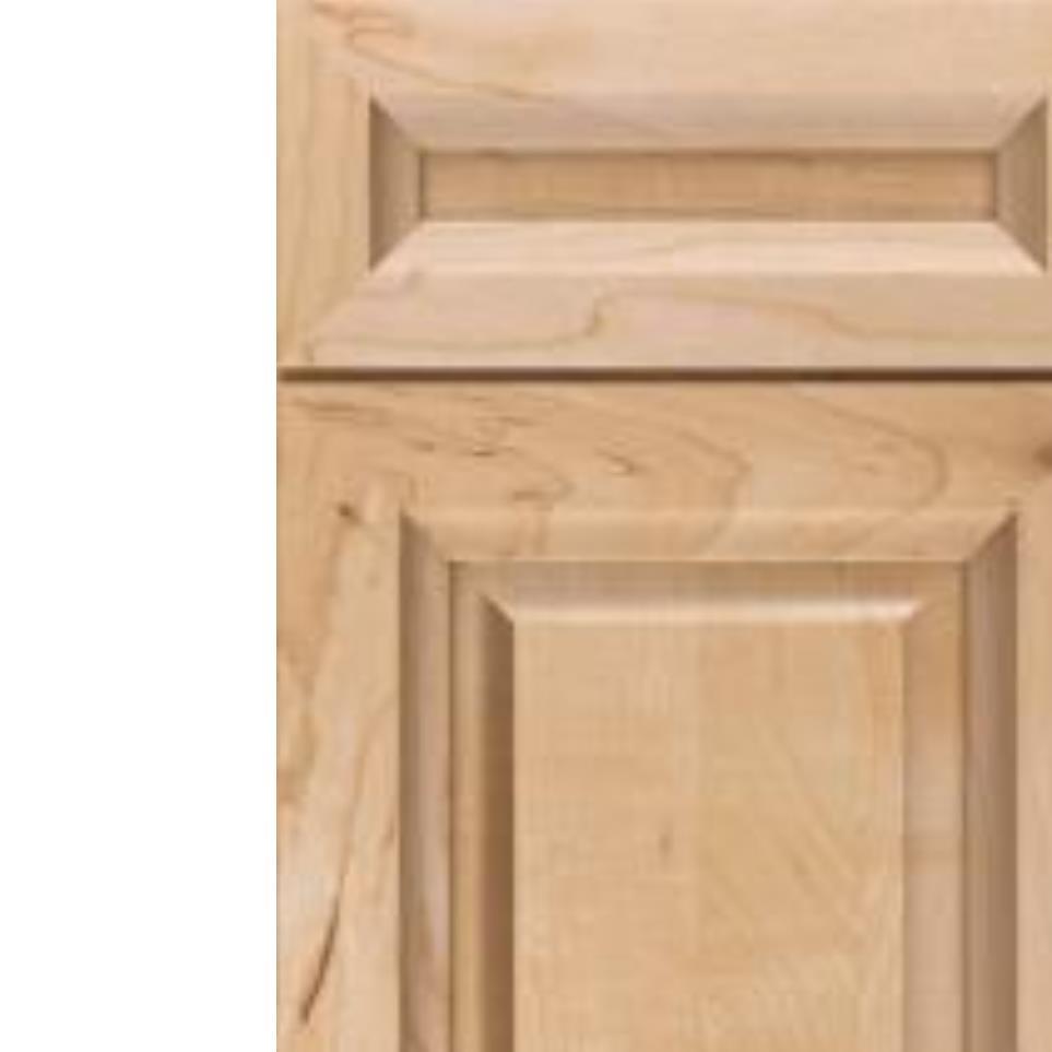 5 Piece Natural Light Finish 5 Piece Cabinets