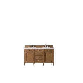 Base with Sink Top Saddle Brown Medium Finish Vanities