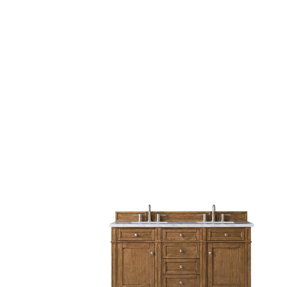 Base with Sink Top Saddle Brown Medium Finish Vanities