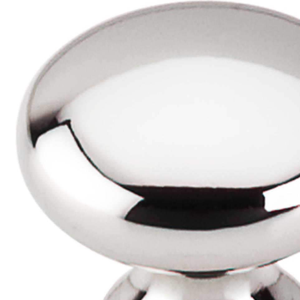 Knob Polished Nickel Nickel Knobs