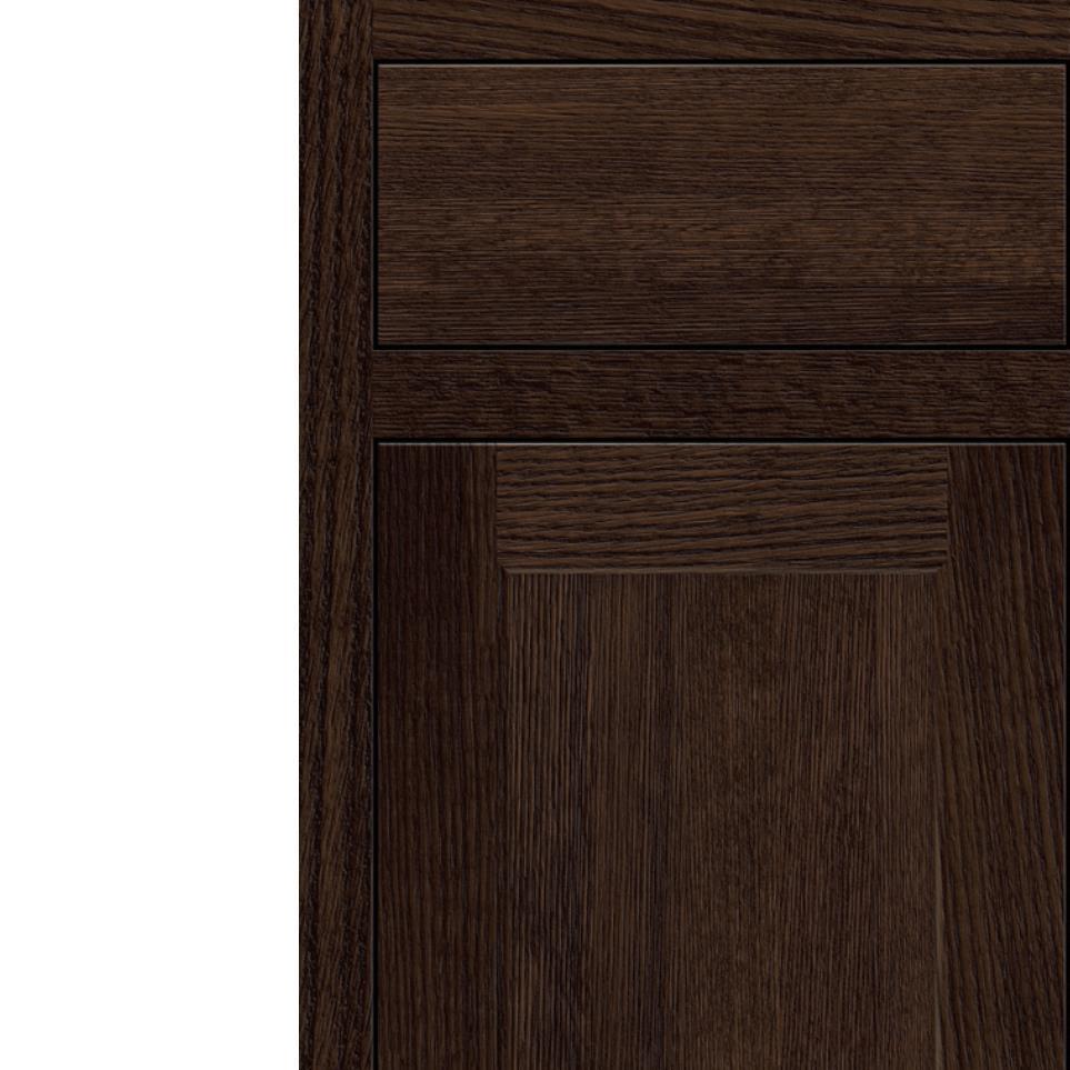 Square Bombay Dark Finish Square Cabinets