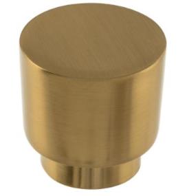Knob Warm Brass Brass / Gold Hardware