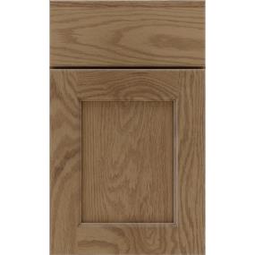 Square Buckskin Medium Finish Square Cabinets