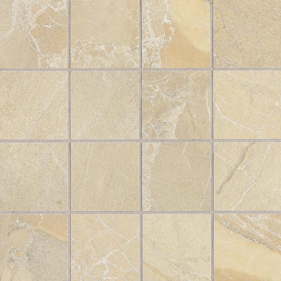 Mosaic Solar Summit Matte Beige/Tan Tile