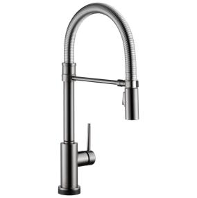 Kitchen Black Stainless Stainless Steel Faucets