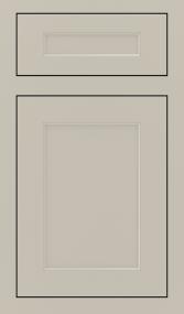 Inset Mindful Gray Paint - Grey Cabinets
